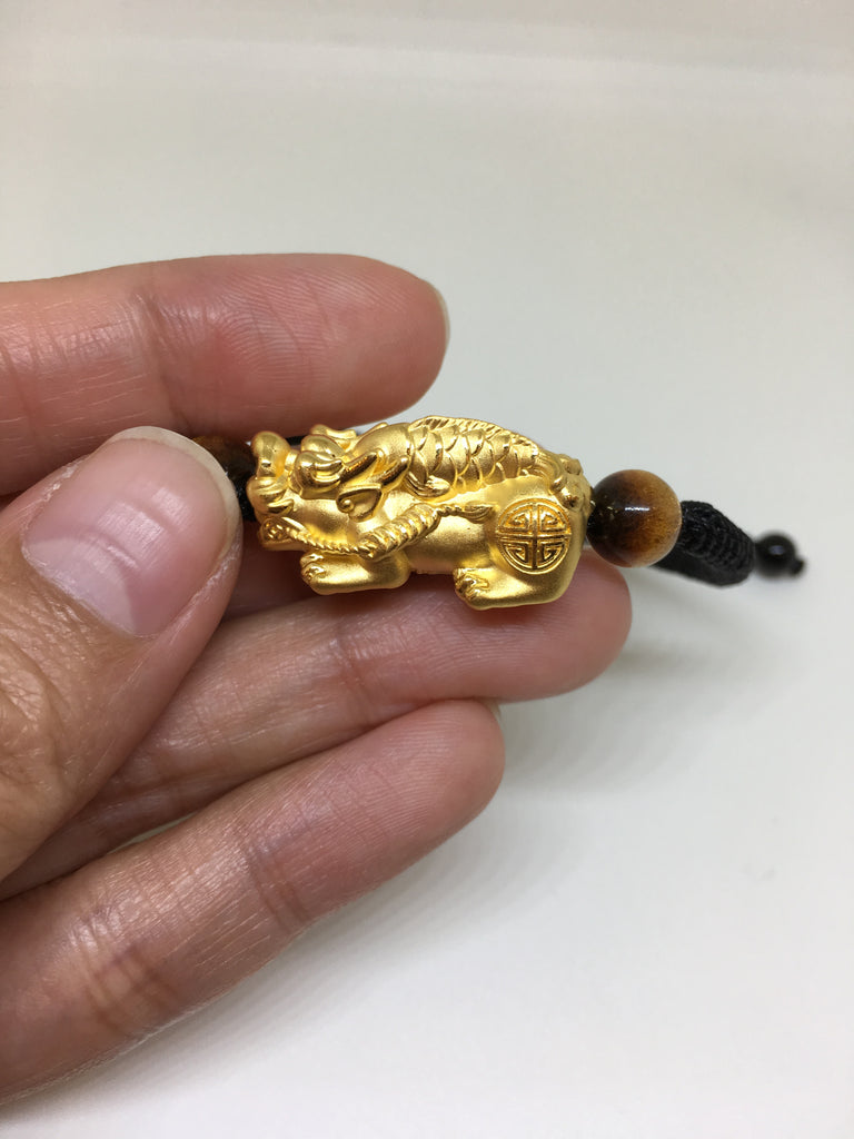 pixiu gold bracelet