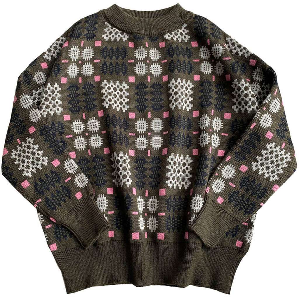 Tirwedd Jumper in Pebble by Mabli - Last One In Stock - 10 Years