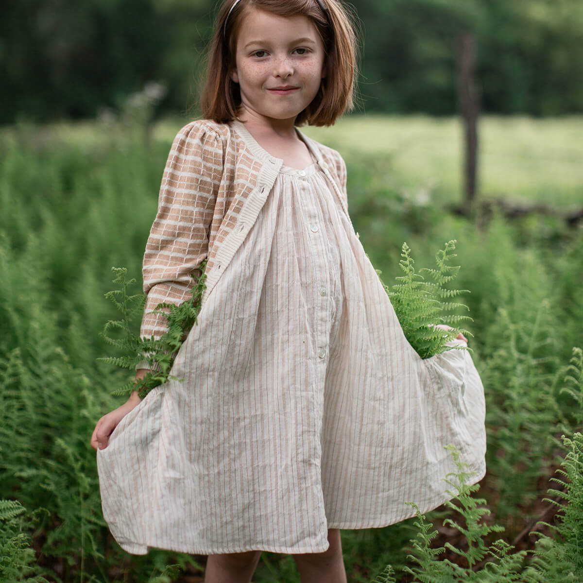 soor ploom ＊ソーアプルーム ＊Prim dress＊4y 独特の素材 51.0%OFF