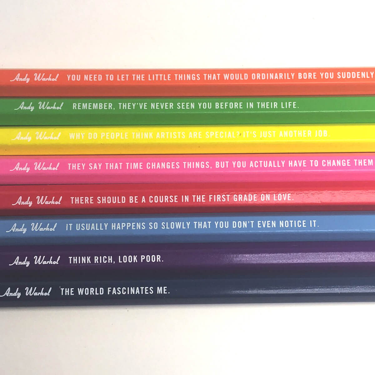 Warhol Philosophy 2 0 Coloured Pencils By Mudpuppy Junior Edition