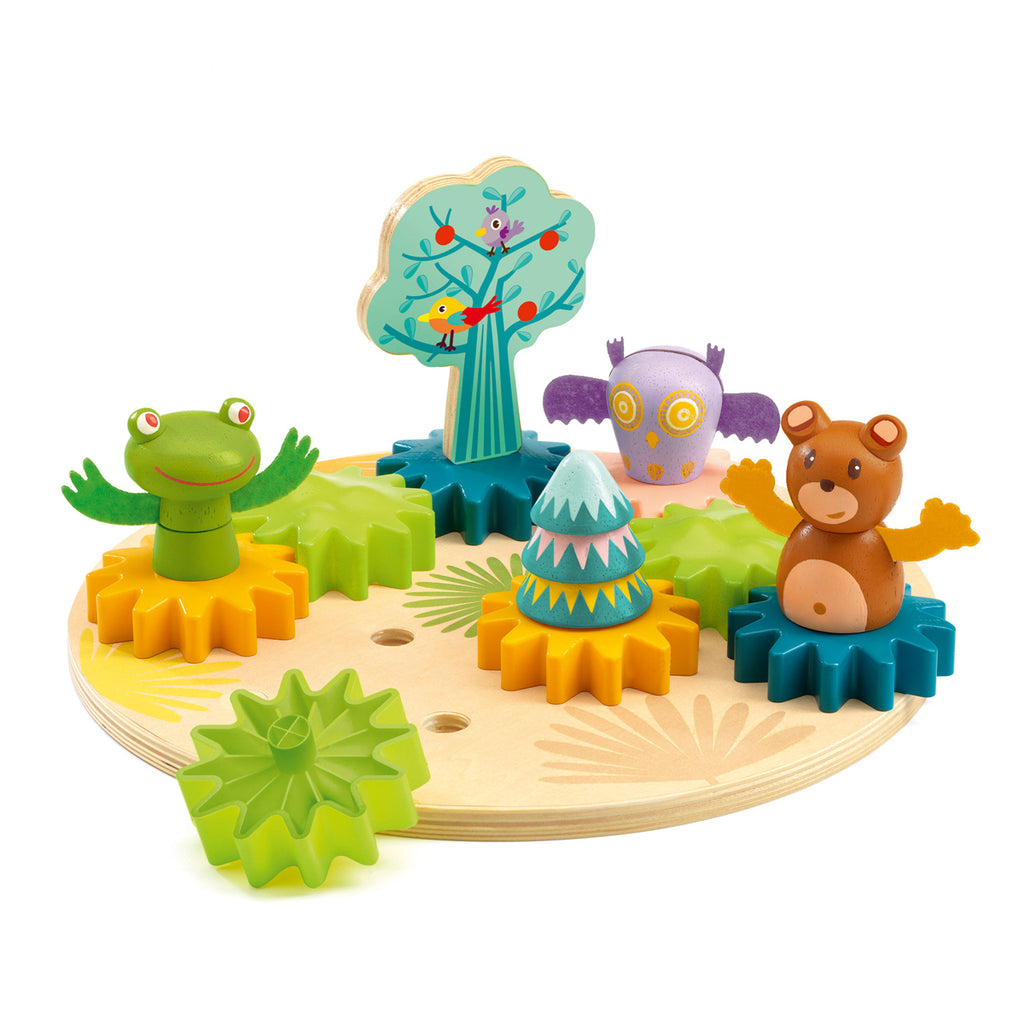 DJ01481 - Puzzles bois 3 niveaux - Chez-nut