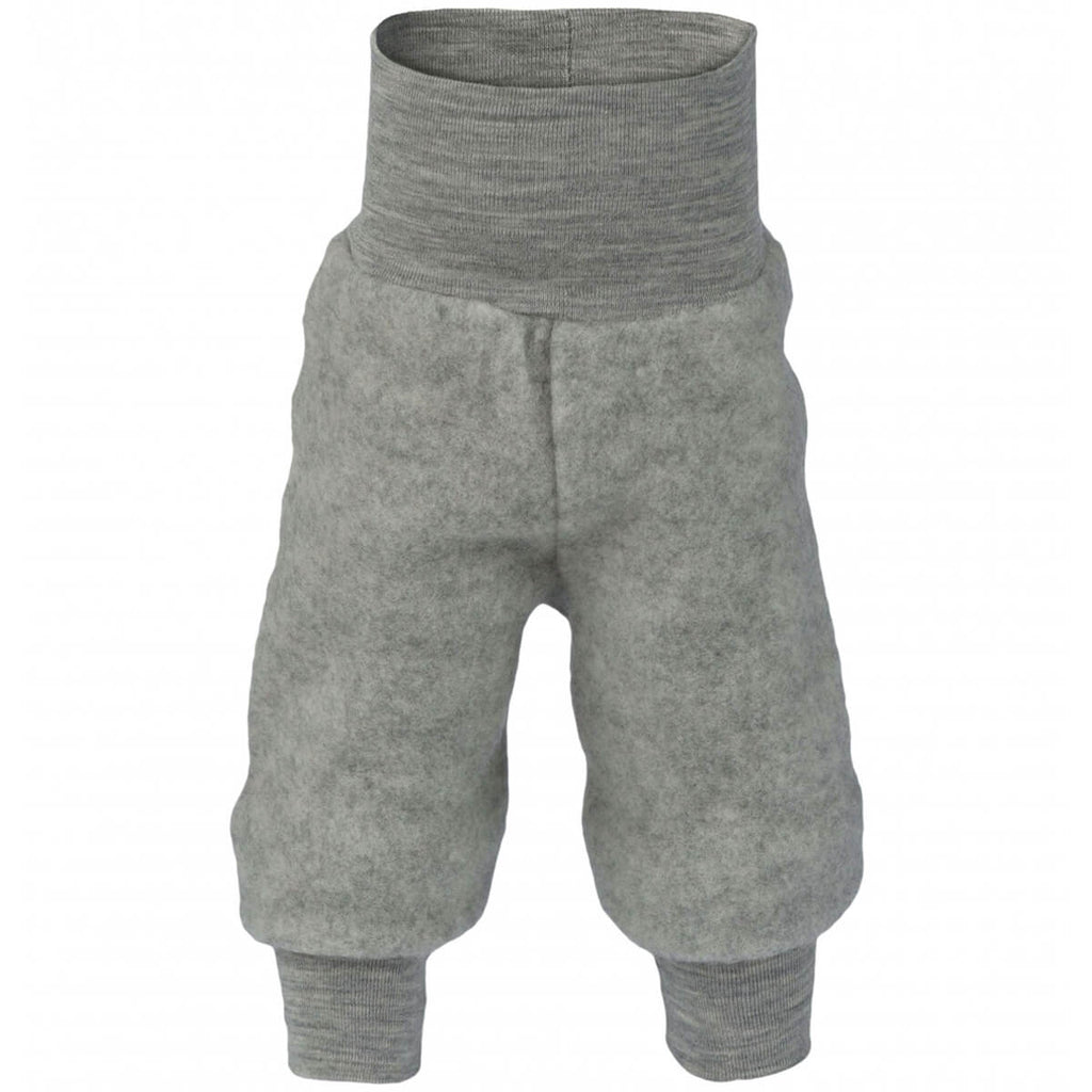 Engel Wool Fleece Baby Pants - Walnut Melange