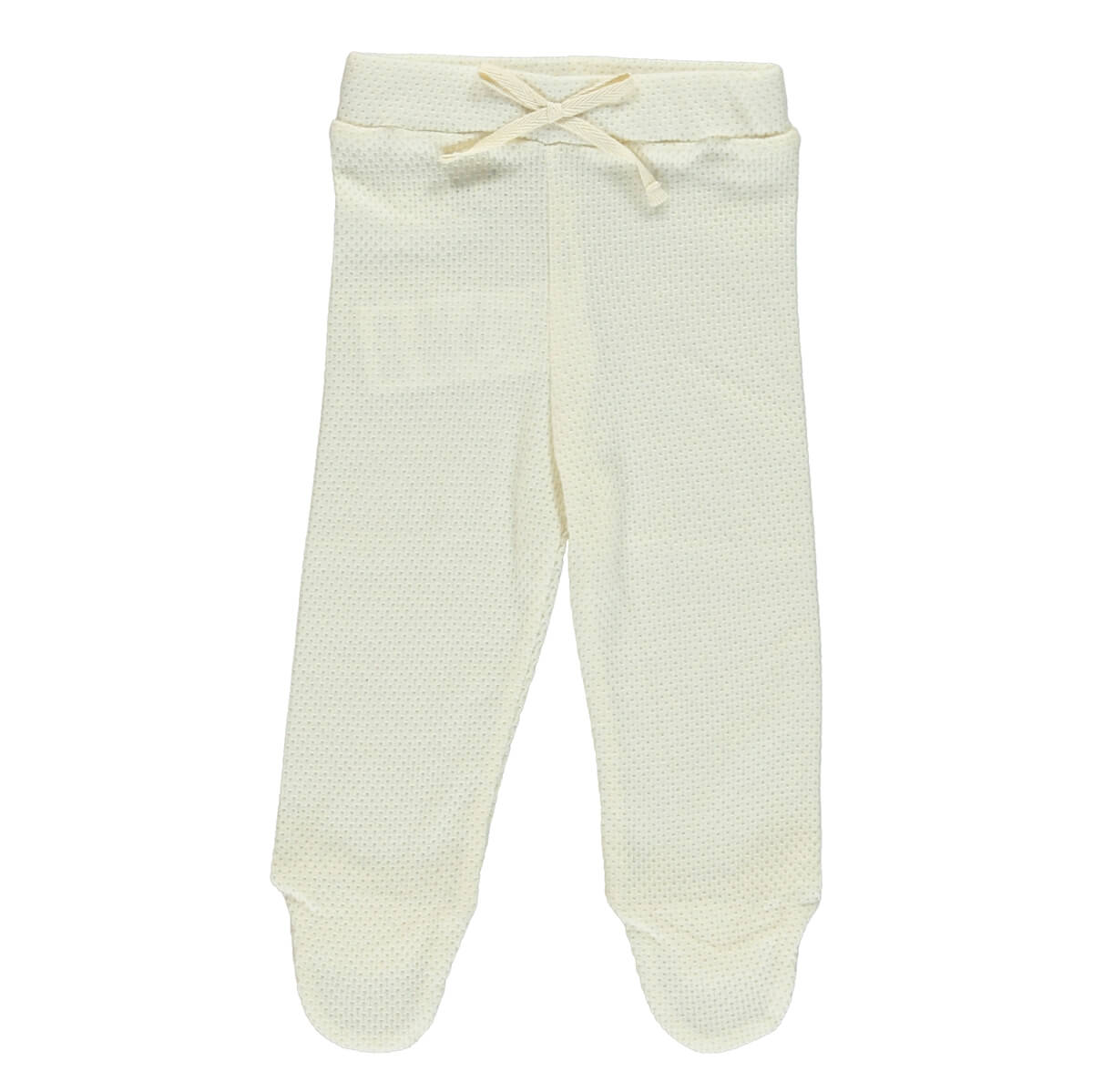 Bebe Leggings With Feet In Natural By Bebe Organic Junior Edition