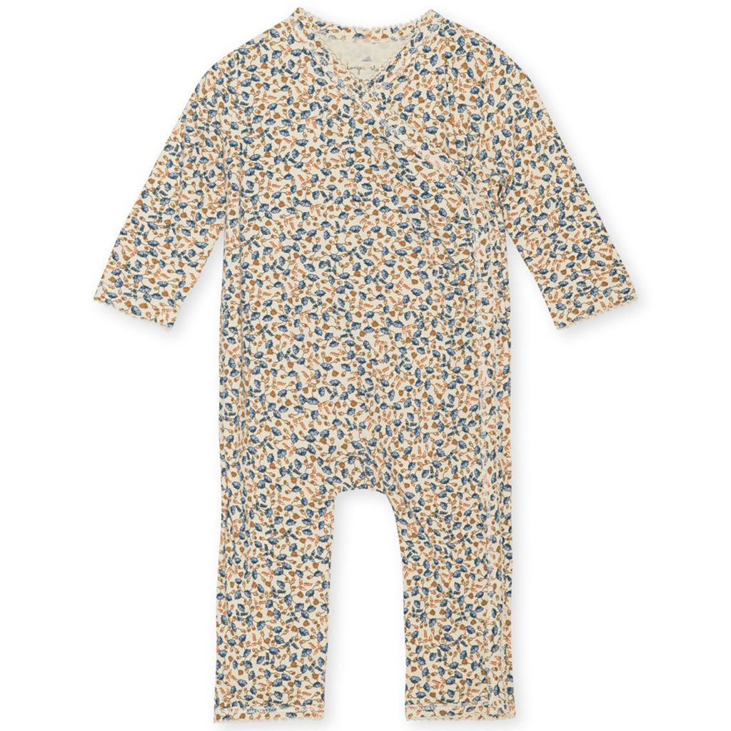 Basic Wrap Onesie in Bibi Fleur by Konges Sløjd – Junior Edition