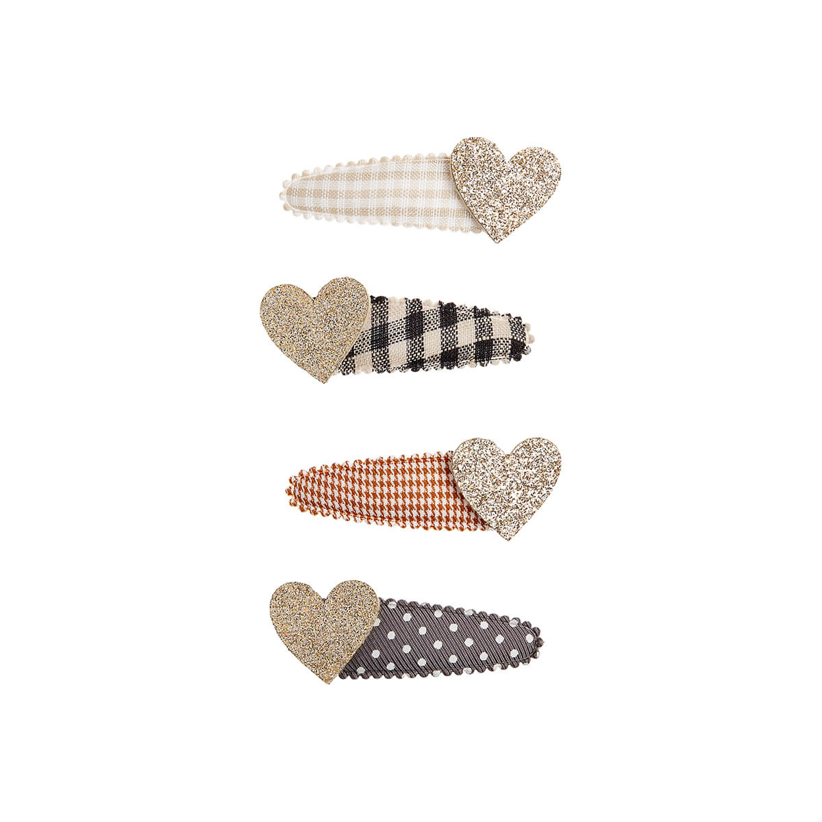 Mabel Heart Hair Clips by Mimi & Lula – Junior Edition