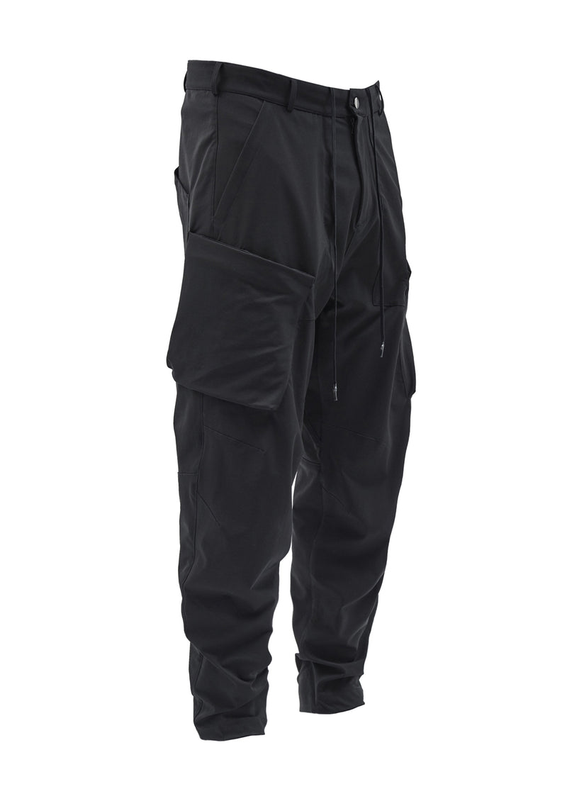 black cargo pants