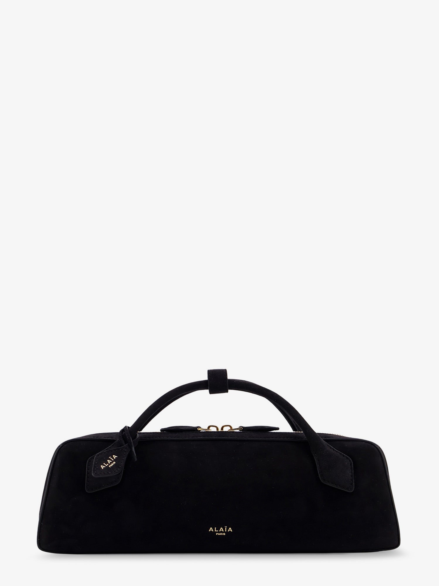 Alaïa Alaia Women Teckel Clutch Suede Handbag