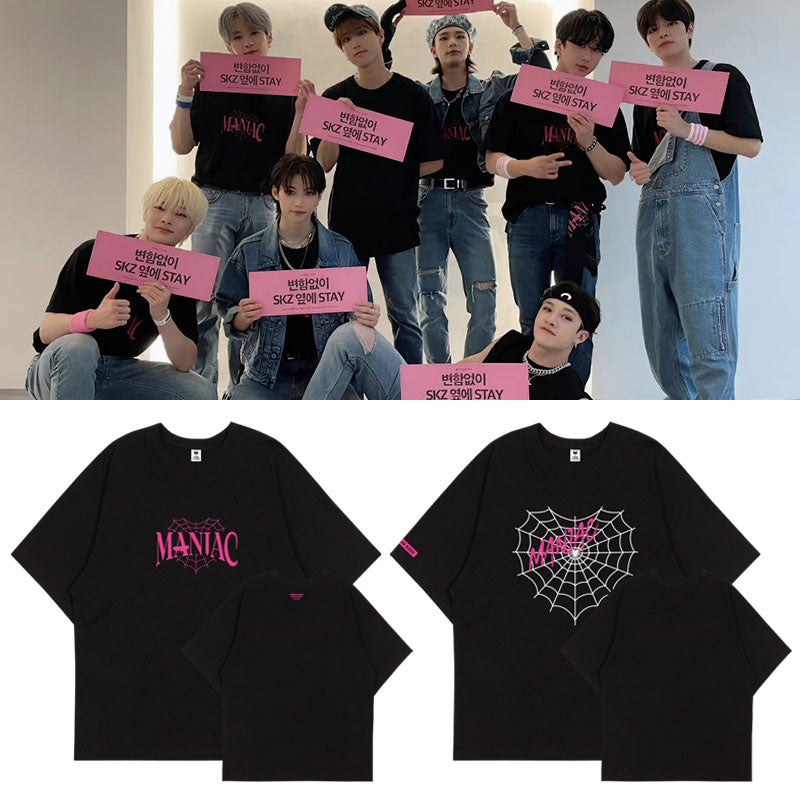 STRAY KIDS MANIAC SEOUL SPECIAL UNVEIL 11 CONCERT T-SHIRT – IDOLS FASHION