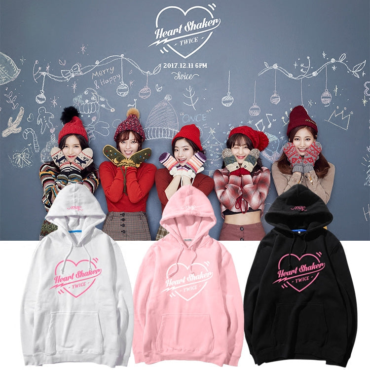 Twice Heart Shaker Hoodie Idols Fashion