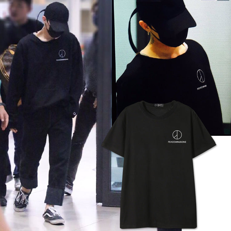 BIG BANG G-DRAGON PEACEMINUSONE T-SHIRT 