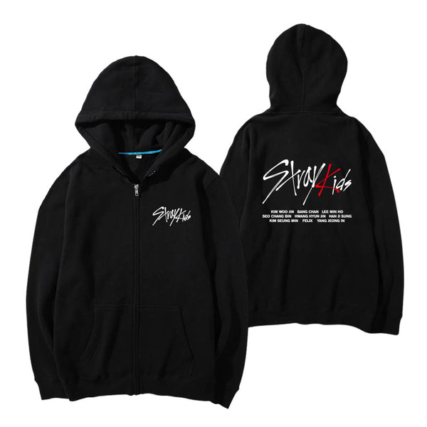 STRAY KIDS DEBUT ZIP UP HOODIE – IDOLS FASHION