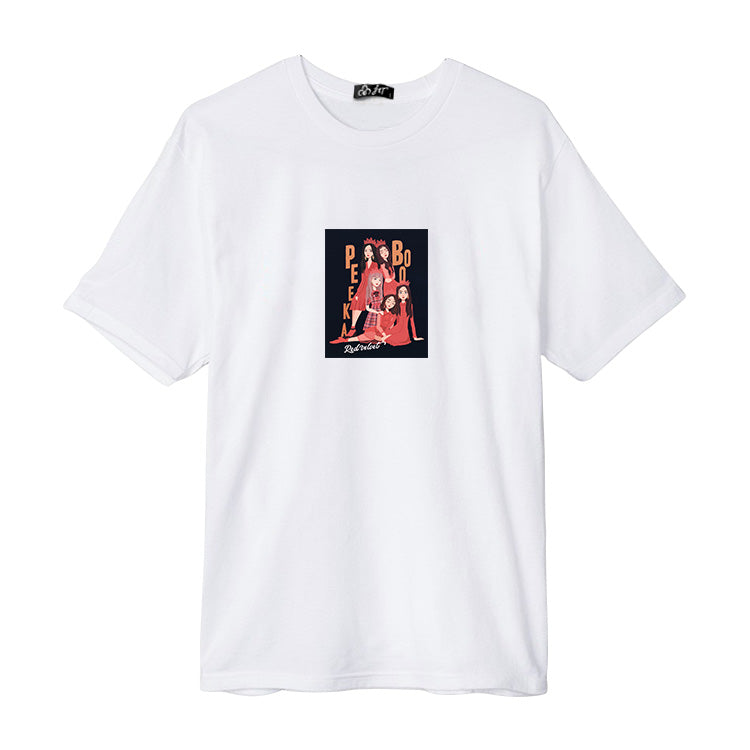 RED VELVET PEEK-A-BOO T-SHIRT – IDOLS FASHION