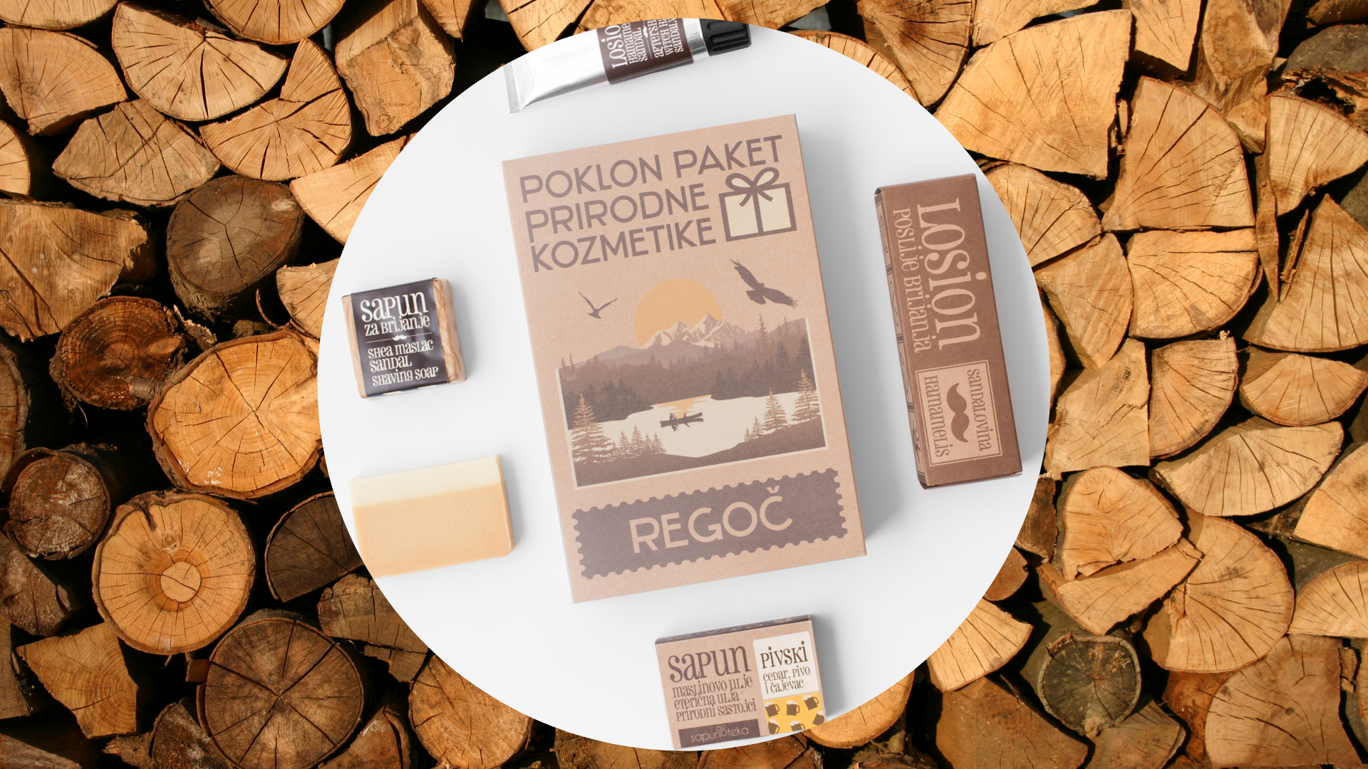 njega brade poklon paket regoč