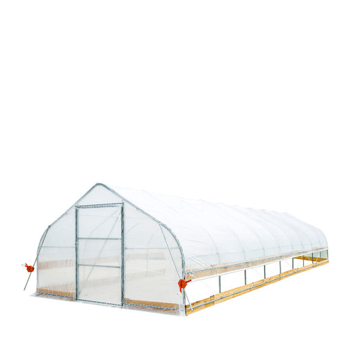 TMG Industrial 12' x 30' Tunnel Greenhouse Grow Tent w/6 Mil Clear