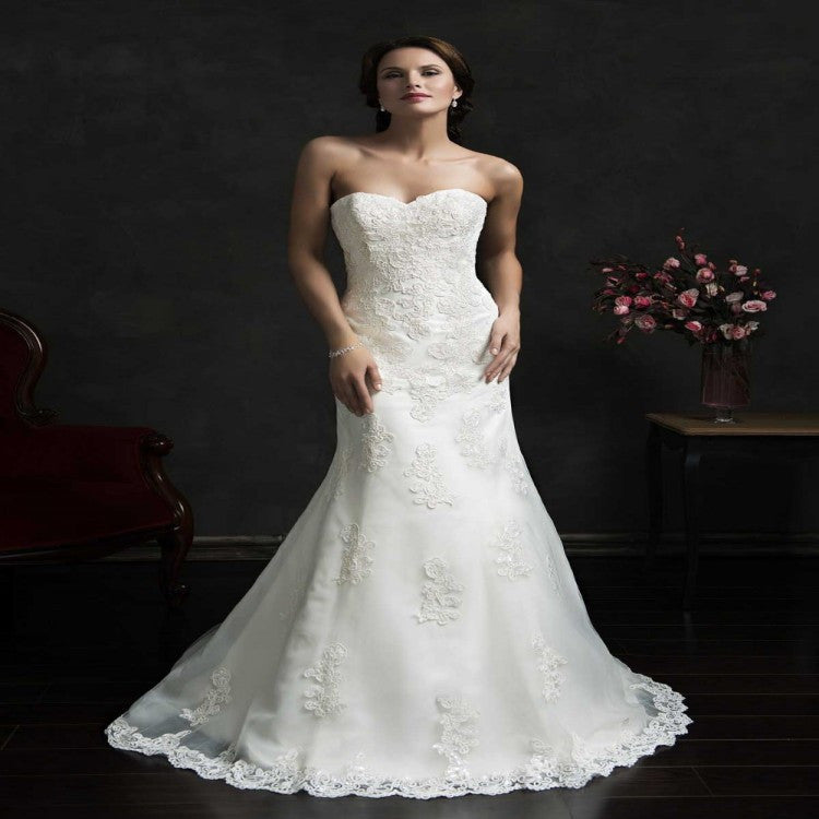 33 See Through Corset Wedding Dress White And Champagne Lace ...