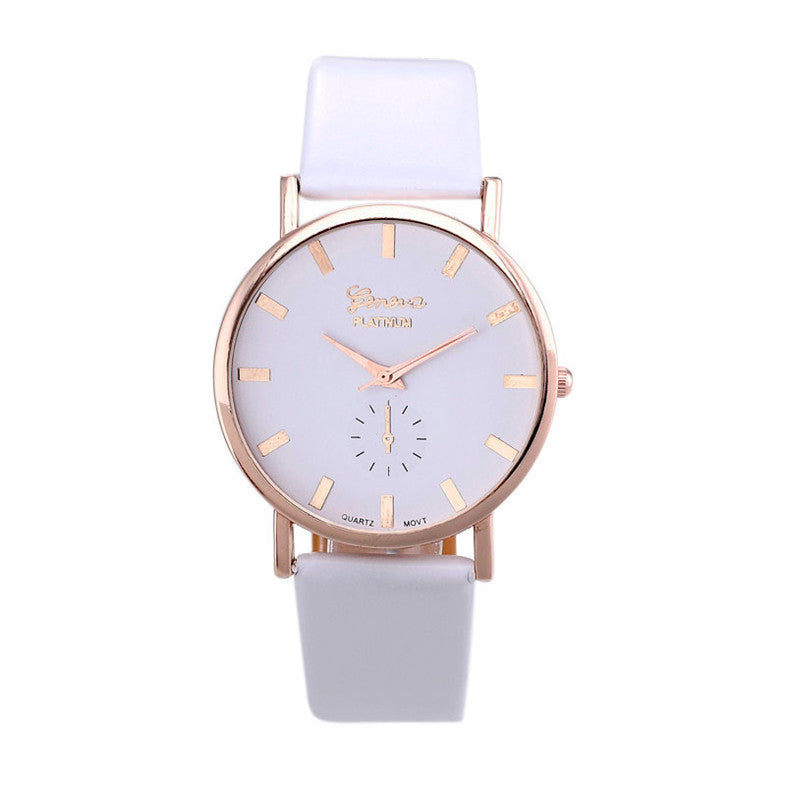 Arrival Women Lady Watch Leather Band Bracelet Watch Analog Quartz Wrist Watch Casual Girls Montre R