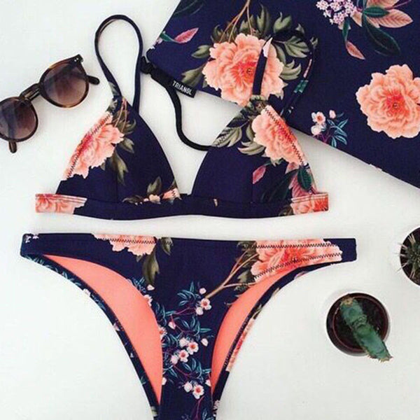 Fashion Sexy Print Bikini Swimsuit – is osps