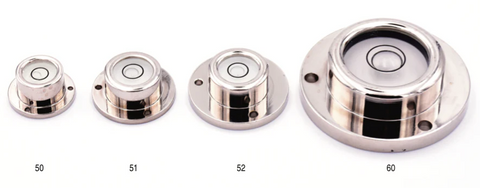 Round spirit levels