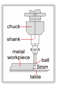 6572 - Edge Finder Milling Cutter with Light and Sound Shank Ø32 mm