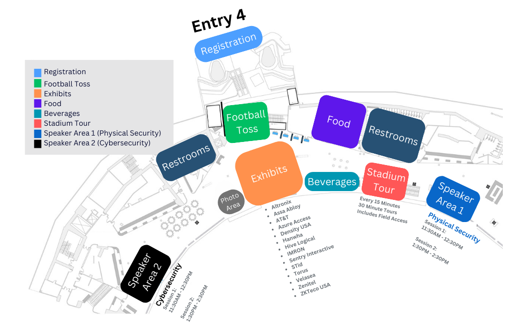 IMRON Security & Safety Summit Map