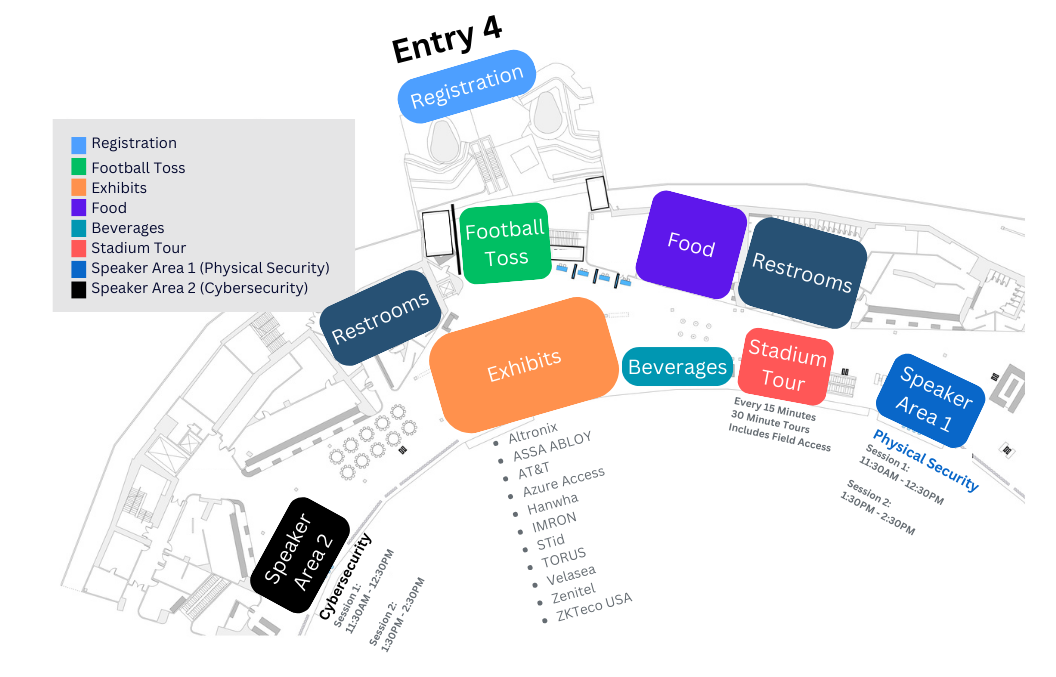 IMRON Security & Safety Summit Map