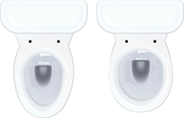 Elongated vs Round toilet seats