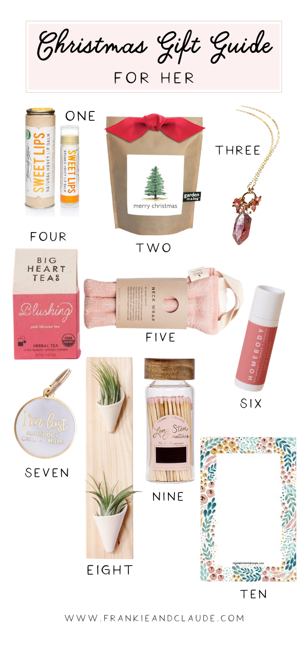 Christmas Gift Guide For Her