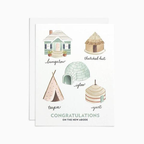 New Abode Congrats Card | Frankie & Claude