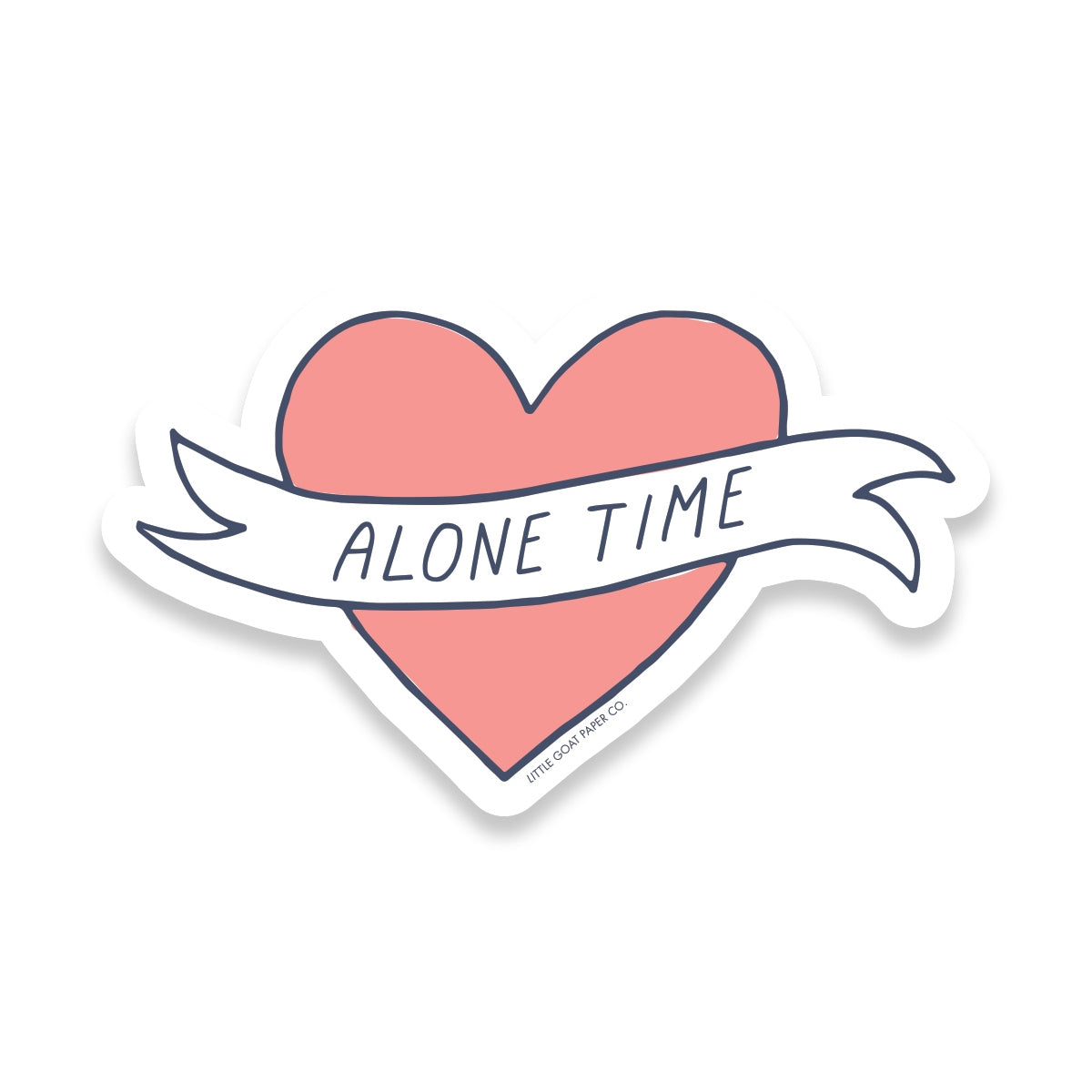 Alone Time Sticker