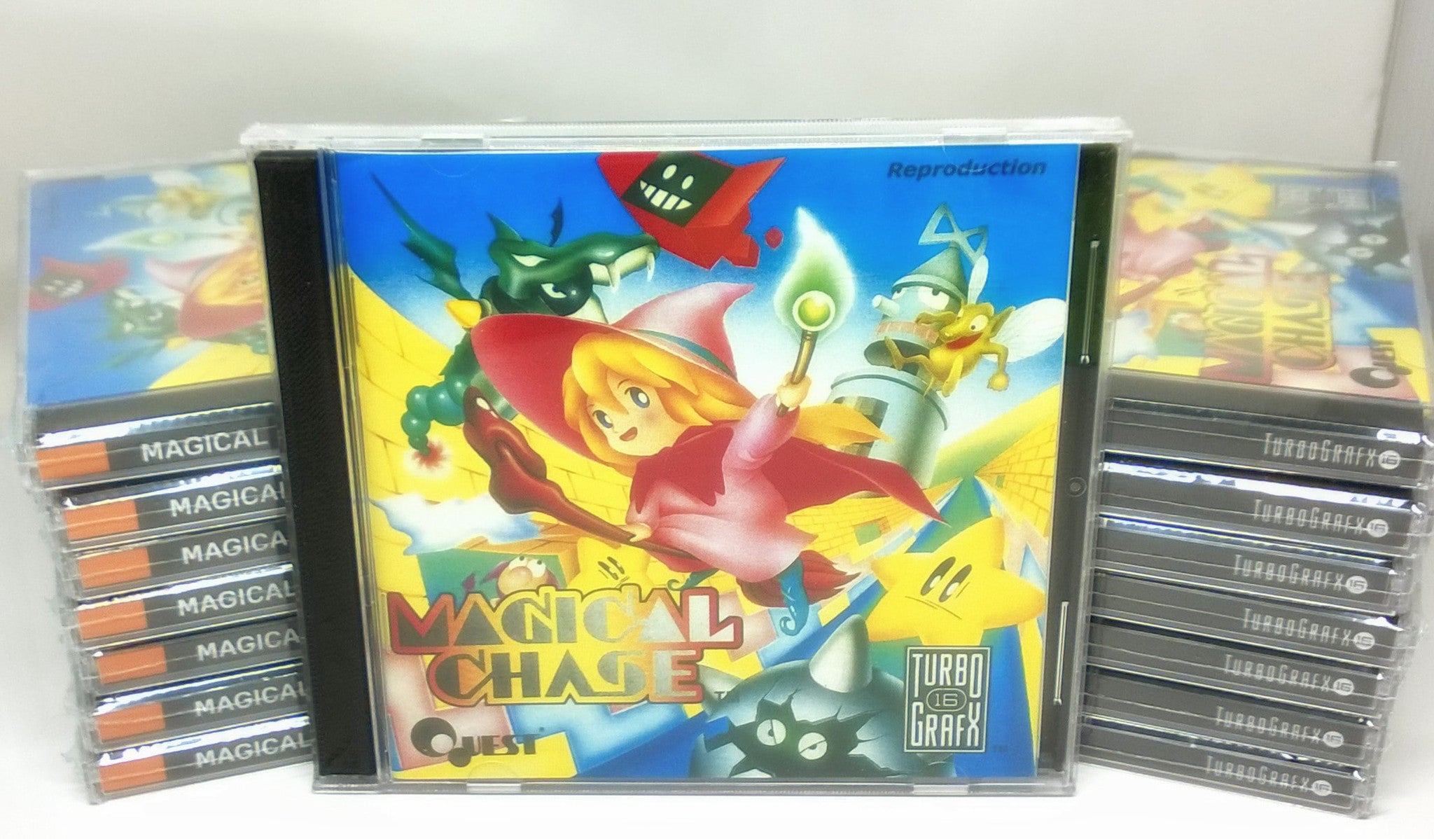 Magical Chase Reproduction TurboGrafx-16 Game back in stock!