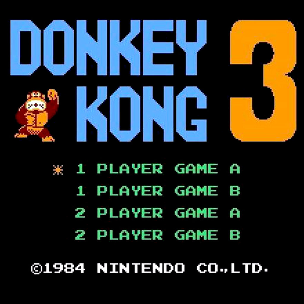 donkey kong 3 nes