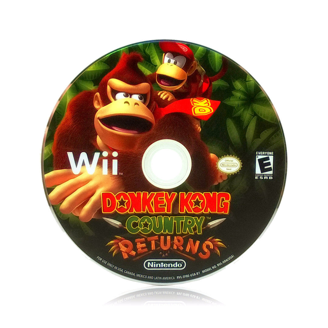 donkey kong country returns wii