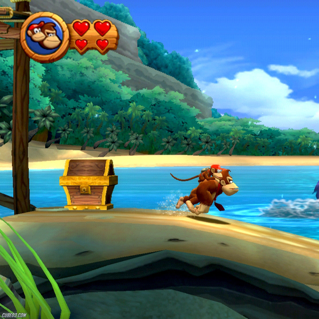donkey kong country returns wii image