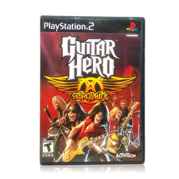 Guitar Hero: Aerosmith Sony PlayStation 2 Game - Case