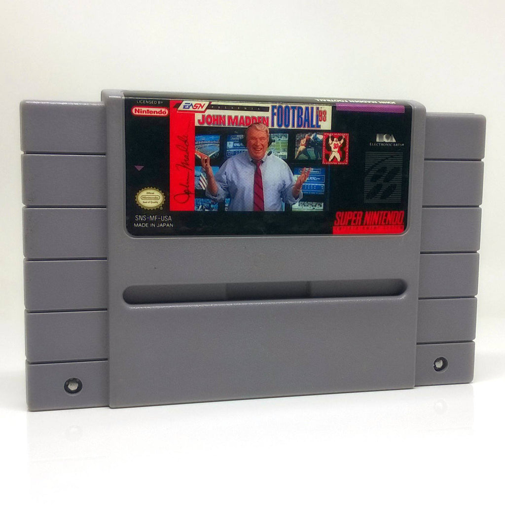 Buy John Madden Football '93 SNES Super Nintendo game