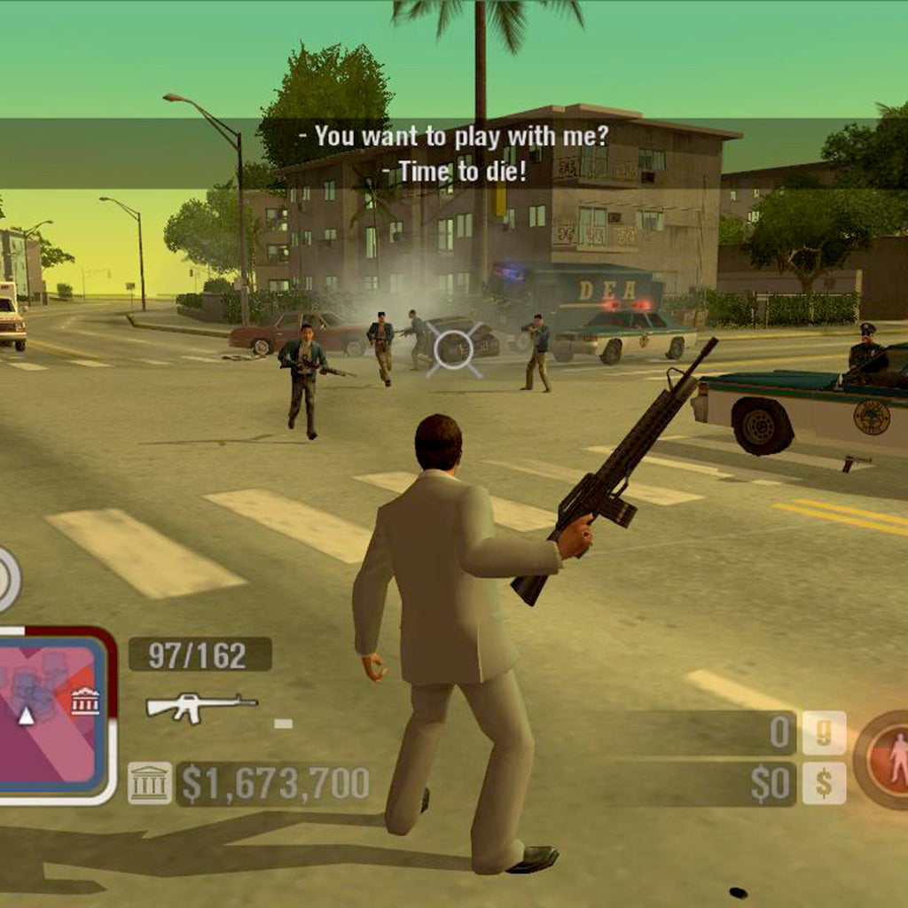 Scarface game cheats ps2