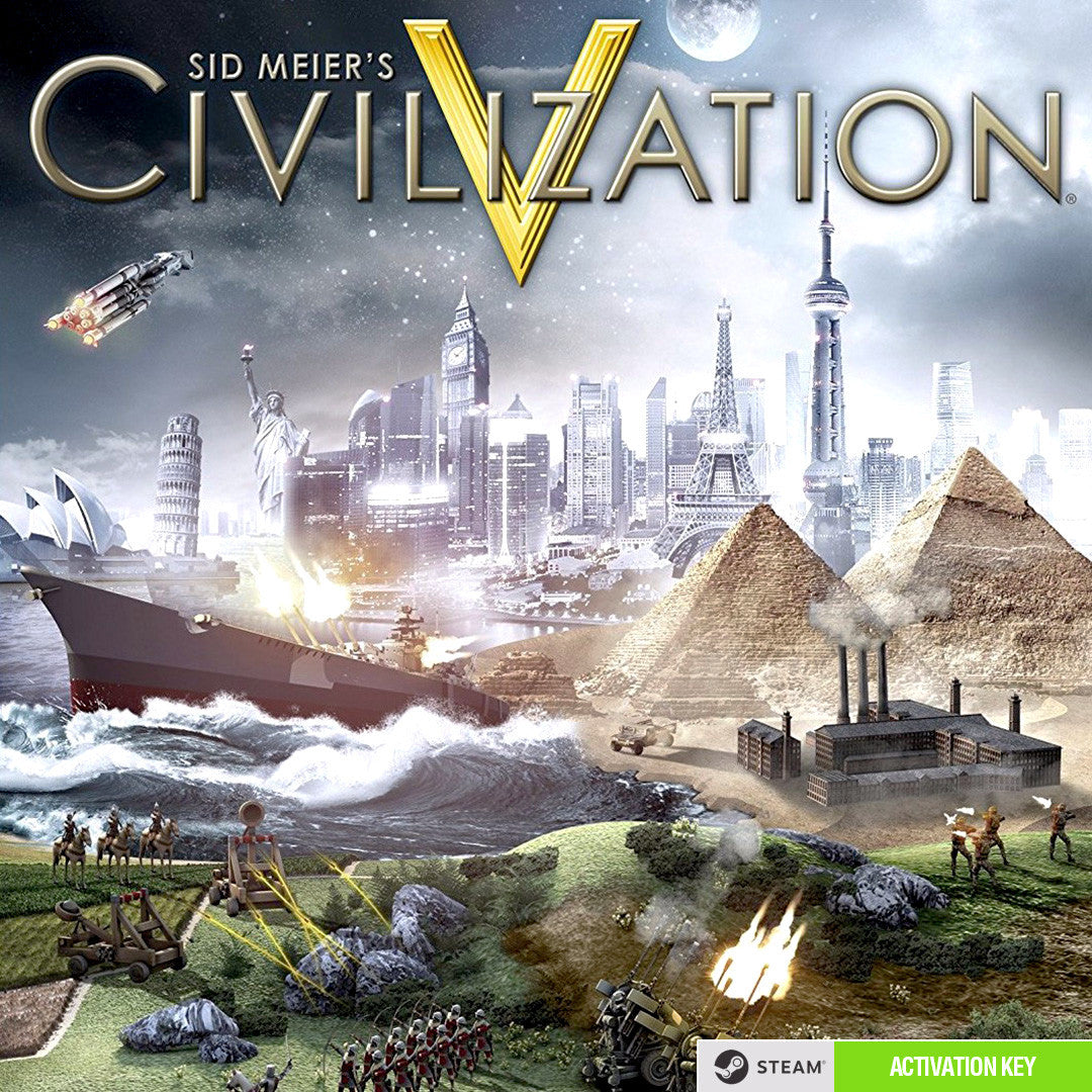 Sid Meier S Civilization V Pc Game Steam Digital Download Pj S Games