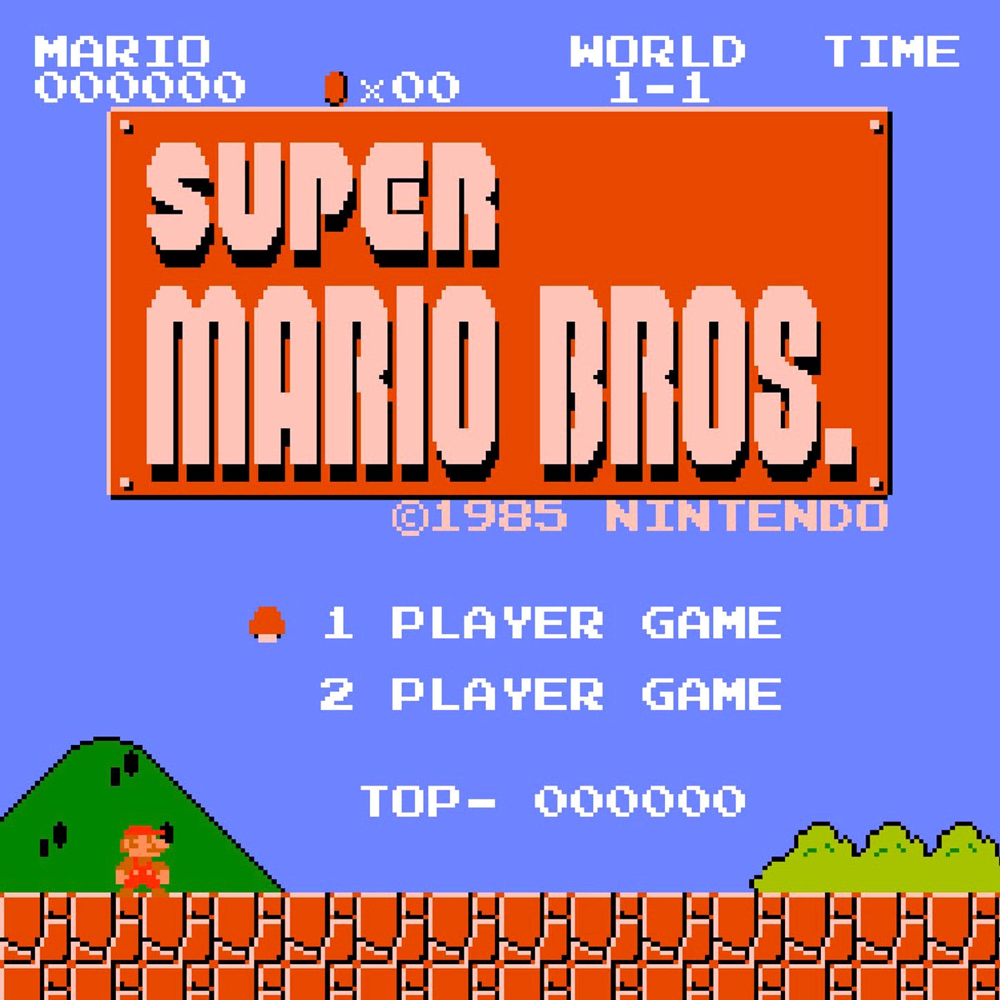 original super mario brothers game online free