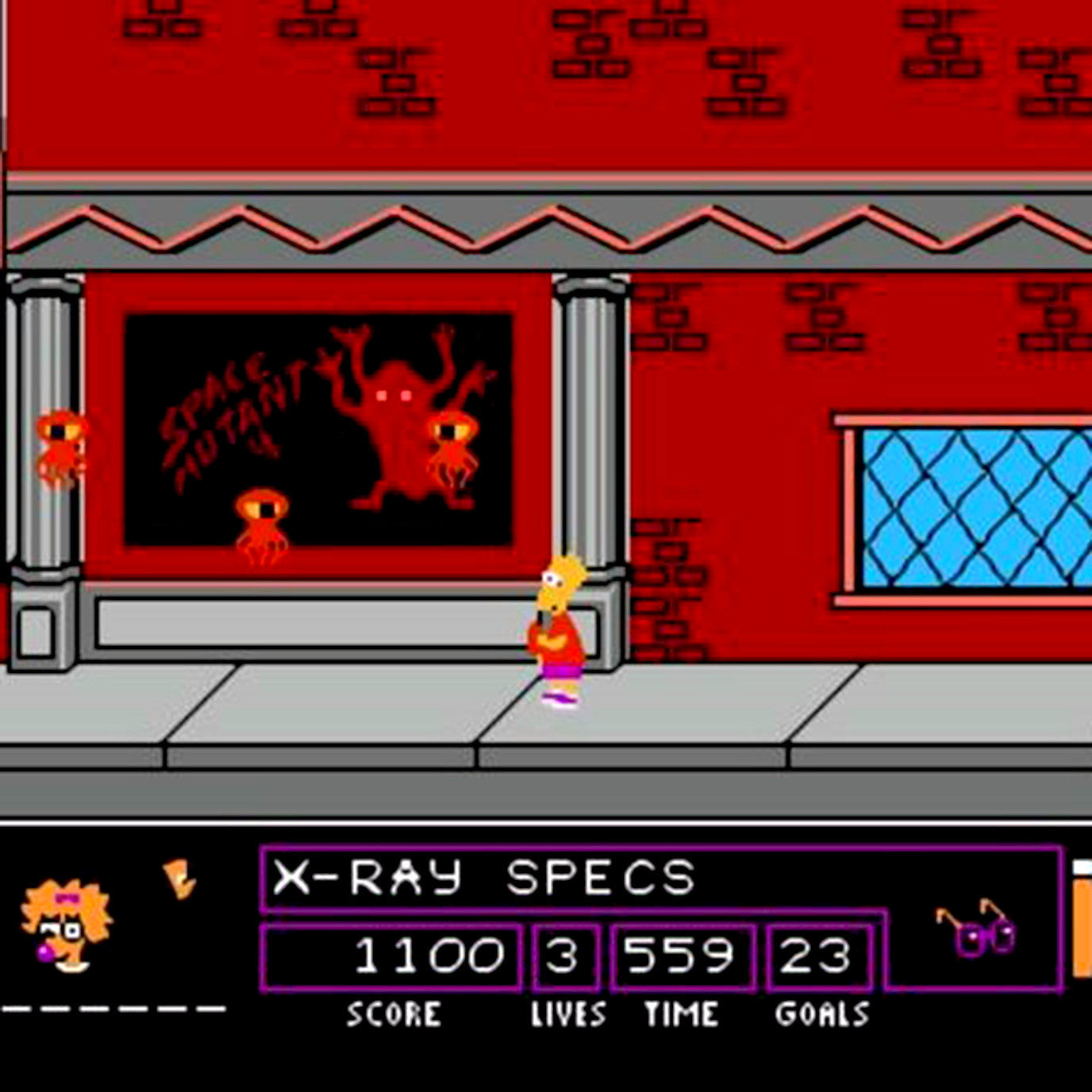 simpsons nes