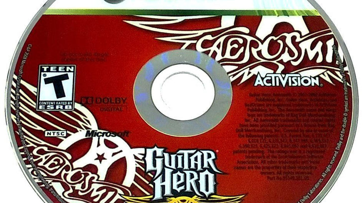 guitar hero aerosmith xbox 360