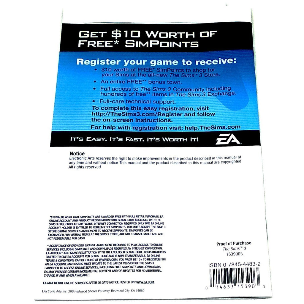 the sims 3 deluxe registration code