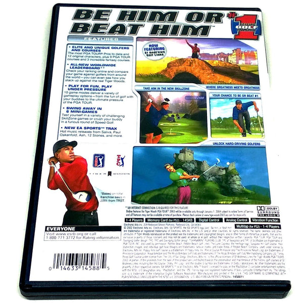 tiger woods pga tour 2003 ps2 iso