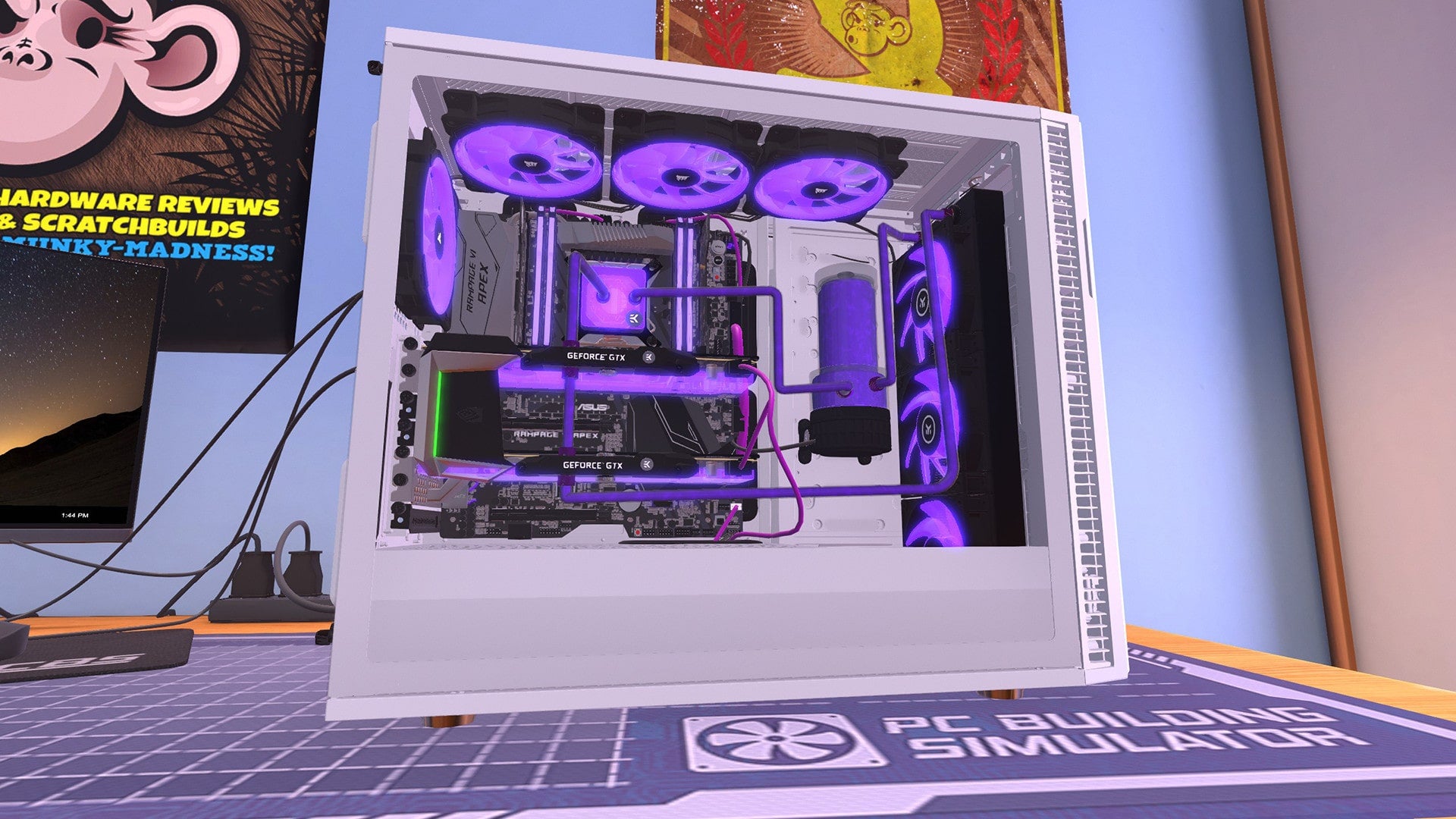 PC Building Simulator - OOOOoooh purple!