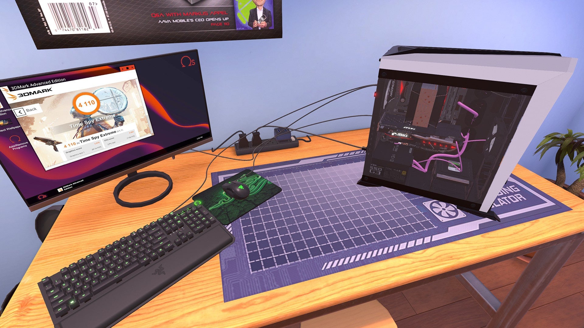 PC Building Simulator - Work on the 3DMark score!