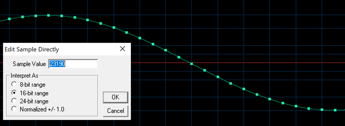 Sample waveform