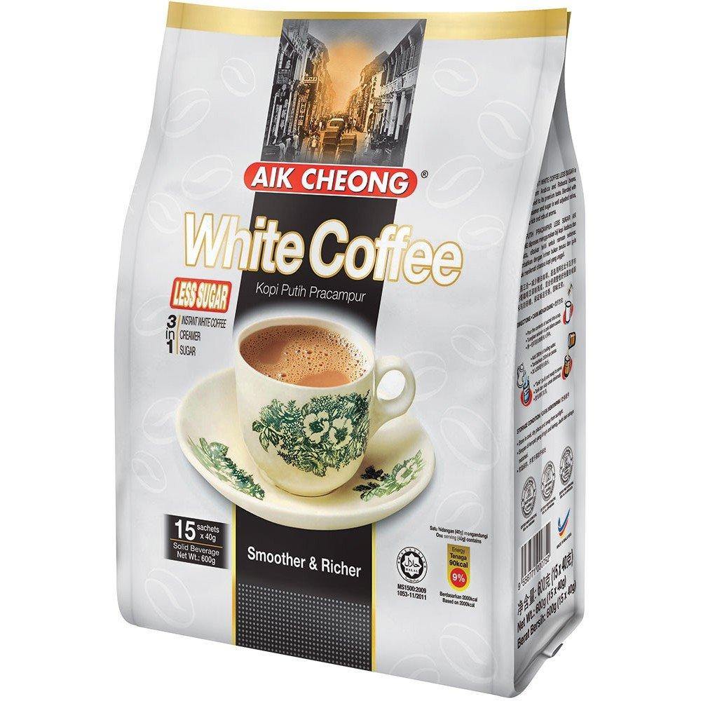 Aik Cheong 3 in 1 White Coffee Less Sugar Kopi Putih