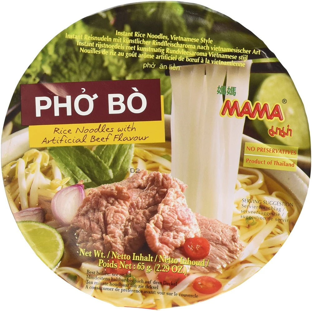 Wheat Flour Mama Imported Cup Rice Noodles Chicken Flavor - 50g