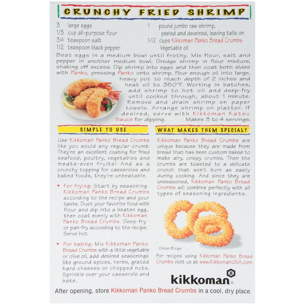 Featured image of post Recipe of Kikkoman Panko Bread Crumbs Onion Rings