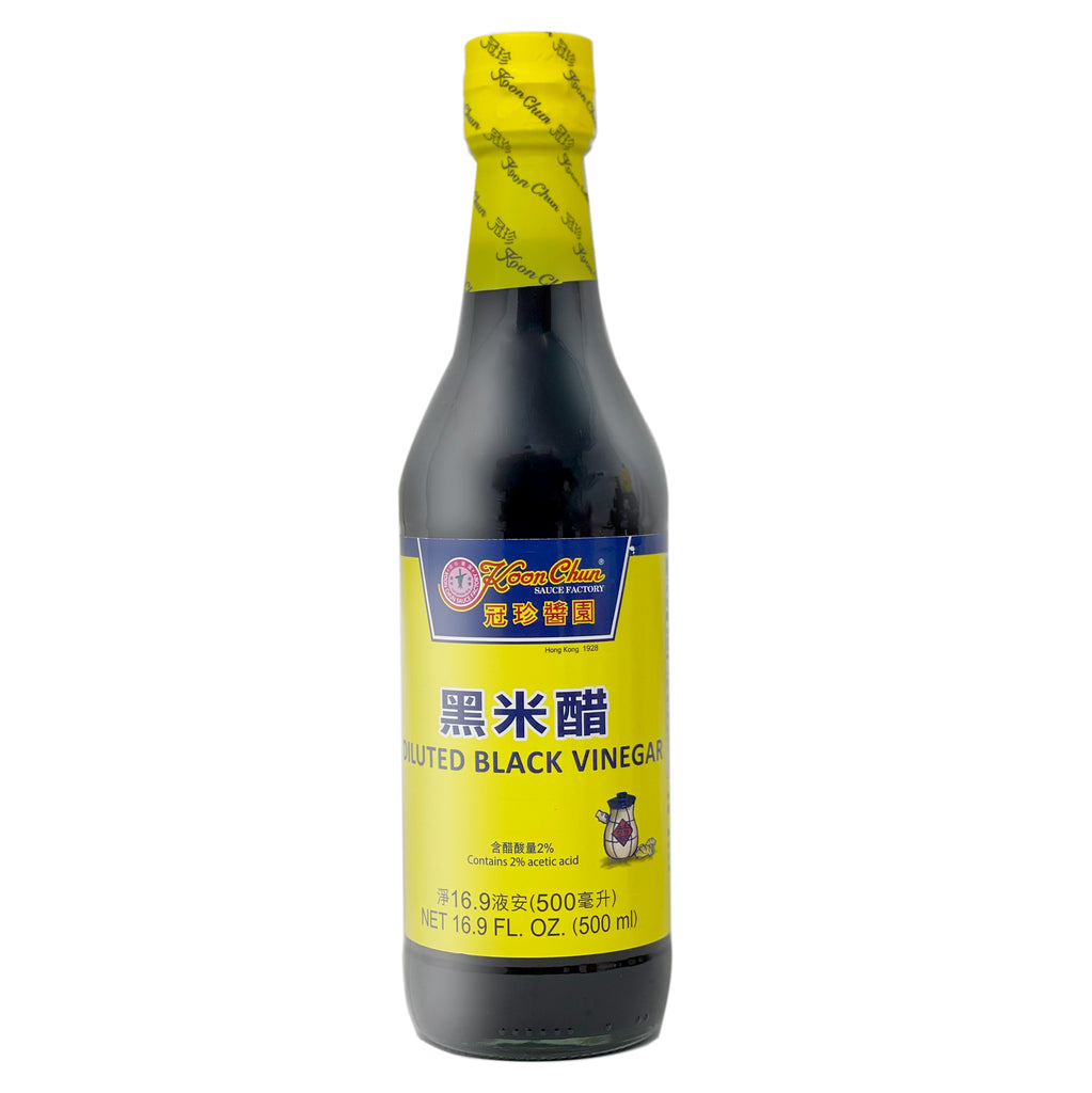 Koon Chun Diluted Red Vinegar 16.9 FL Oz (500 mL) - 香港冠珍 