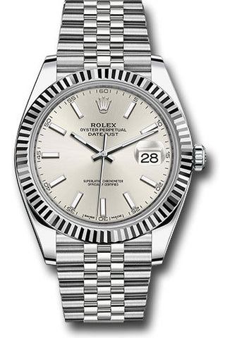 Rolex - Datejust II 41mm - Stainless Steel - Fluted Bezel - Jubilee – Brands - Luxury at the Largest Discounts